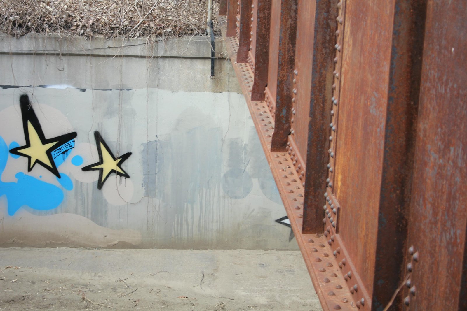 West abutment